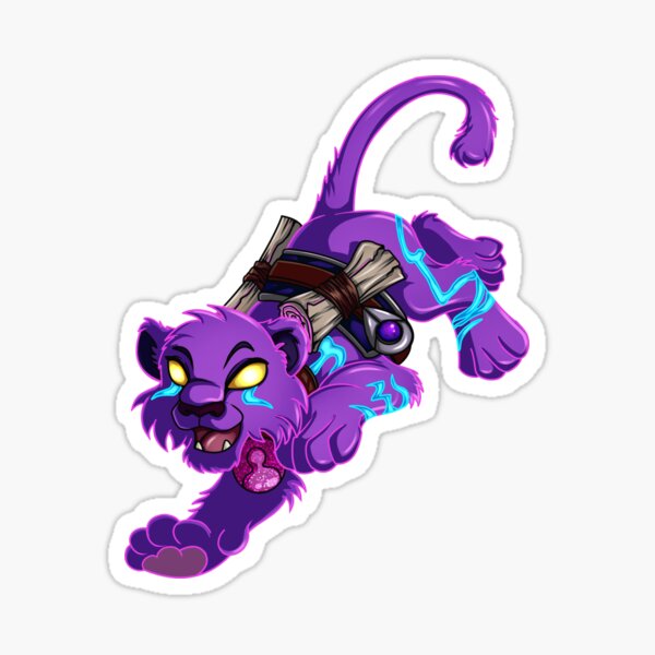Hellpfote Sticker