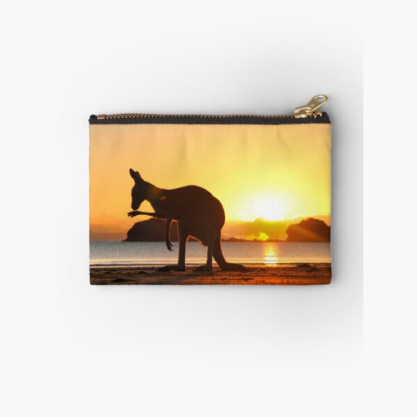 Item preview, Kangaroo grooming at the beach, Australia designed and sold by bookofwandering.