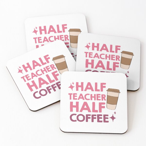 Item preview, half coffee half teacher designed and sold by AdelDa19.