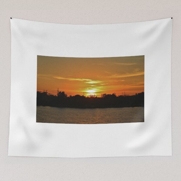 Item preview, Riverfront Sunset designed and sold by Cynthia48.