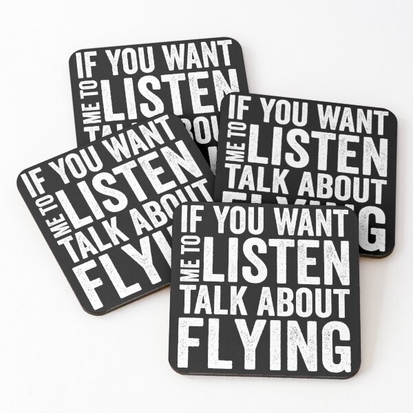 Item preview, If You Want Me To Listen Talk About Flying designed and sold by VFRZone.