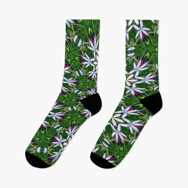 Item preview, Garden flower pattern designed and sold by Patternflower.