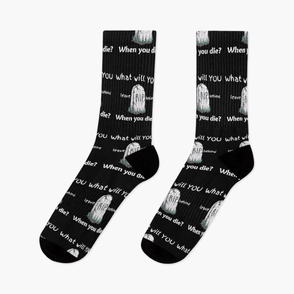 Item preview, What Will You Leave Behind When You Die designed and sold by BetterLifeToday.