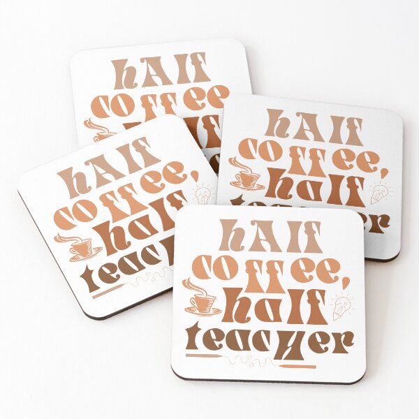 Item preview, First Day Of School Half Coffee Half Teacher Gift Women T-Shirt designed and sold by cizito.