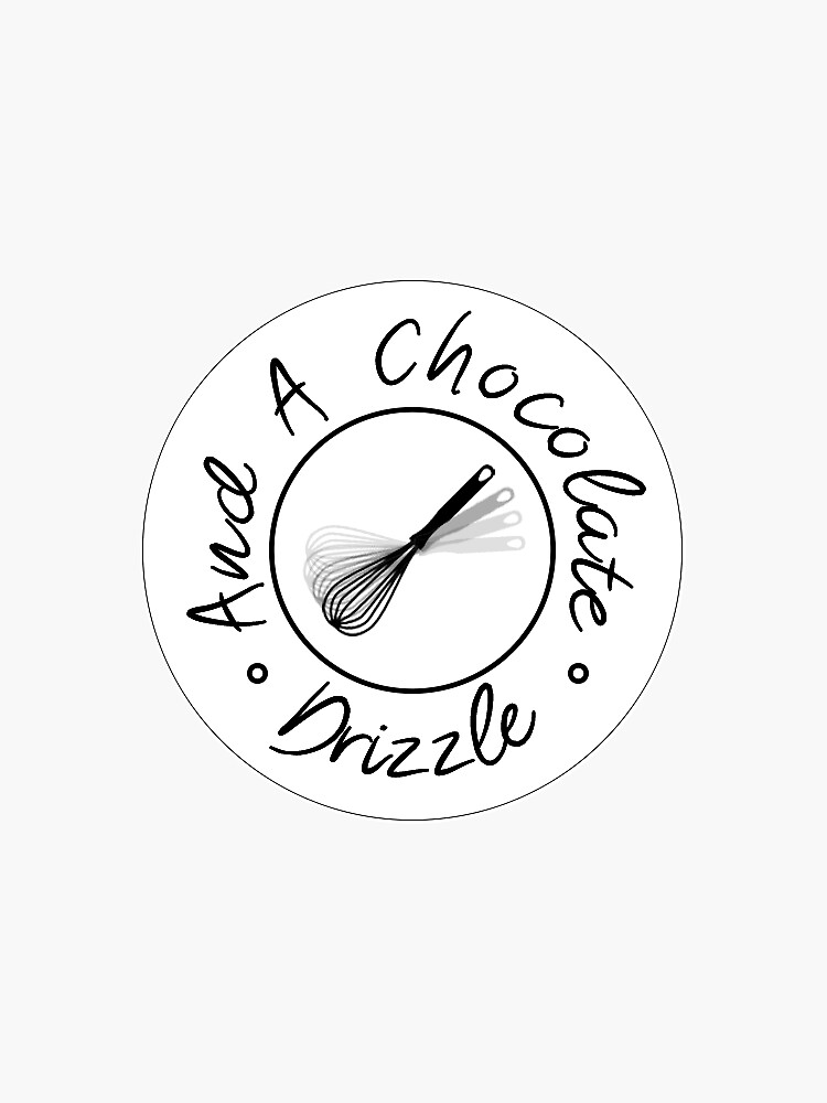 And A Chocolate Drizzle Logo by elainek22