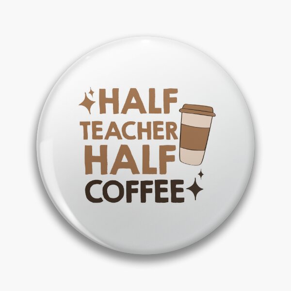 Artikelvorschau, halb Kaffee, halb Lehrer entworfen und verkauft von AdelDa19.
