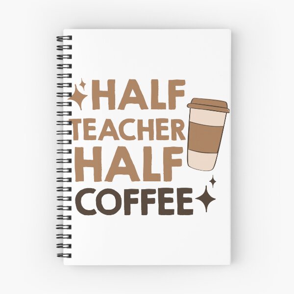 Item preview, half coffee half teacher designed and sold by AdelDa19.