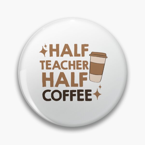 Artikelvorschau, halb Kaffee, halb Lehrer entworfen und verkauft von AdelDa19.