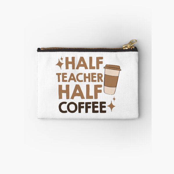 Item preview, half coffee half teacher designed and sold by AdelDa19.