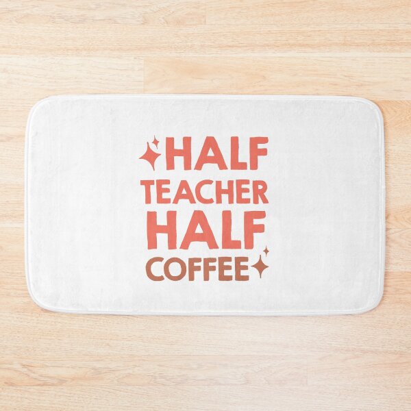 Item preview, half coffee half teacher designed and sold by AdelDa19.