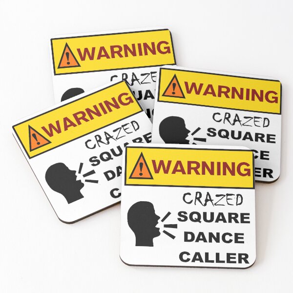 Item preview, Crazed Caller PRIVATE BLK designed and sold by Square Dancing Gifts & Merchandise.