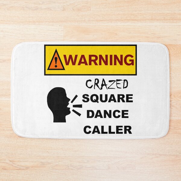 Item preview, Crazed Caller PRIVATE BLK designed and sold by Square Dancing Gifts & Merchandise.