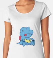 Derp Totodile Women's Premium T-Shirt
