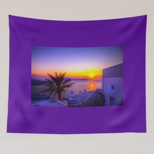 Item preview, Purple Sunset In Santorini designed and sold by Paul Thompson Photography.