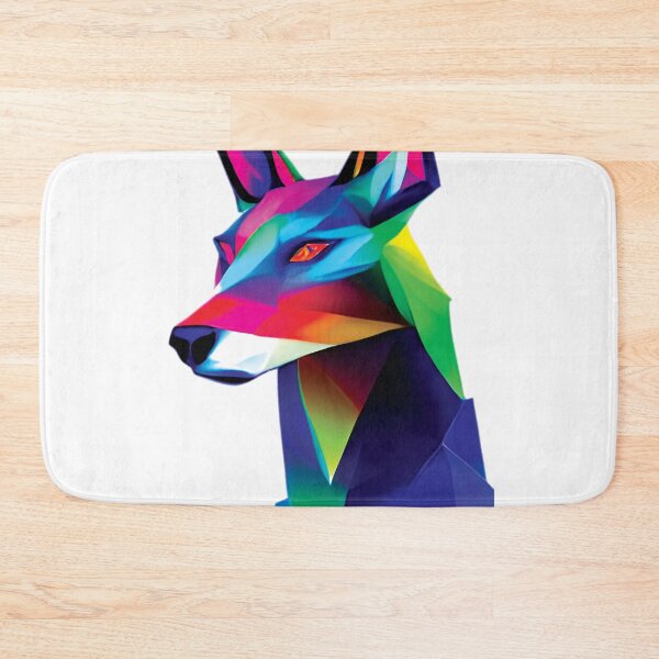 Item preview, Colorful wolf Art work  designed and sold by ralick.