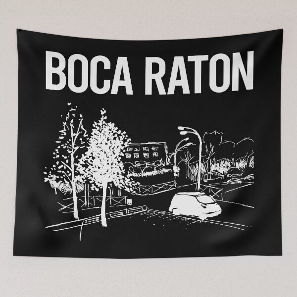 Item preview, Street Sketch Boca Raton designed and sold by bettyn9wp.