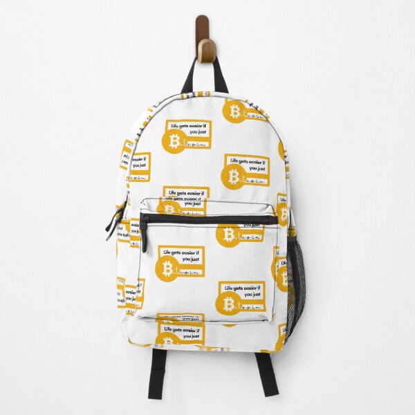 Item preview, Life gets easier if you just bitcoin designed and sold by CryptoBeings.