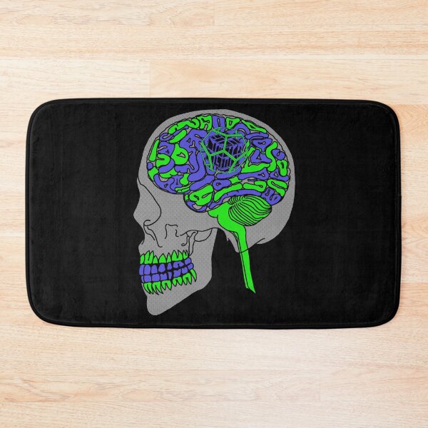 Item preview, Dodecahedron Blue&Green Brain Damage designed and sold by createVisions.