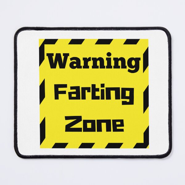 Item preview, Warning Farting Zone Fart Humor designed and sold by Willyboy16.