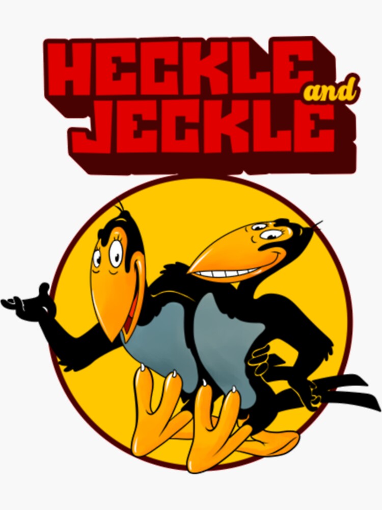 "Heckle And Jeckle Heckle and Jeckle " Sticker for Sale by NavyCoVV33