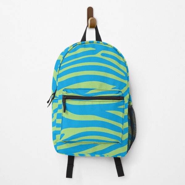 Item preview, Blue and Green Zebra Print designed and sold by Ayoub14.