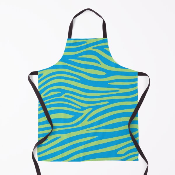 Item preview, Blue and Green Zebra Print designed and sold by Ayoub14.