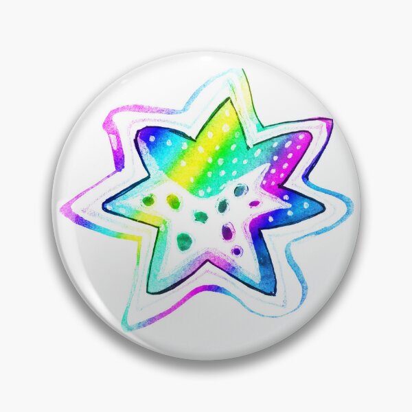 Item preview, Watercolor star | watercolor star pattern designed and sold by lausn.