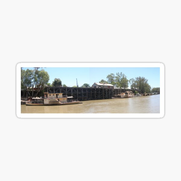 Item preview, Echuca Wharf designed and sold by Leanne Davis.
