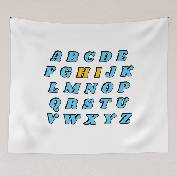Item preview, Hi Alphabet - Back to School - Teachers - Funny pre k kindergarten designed and sold by Inspirationmotivation.