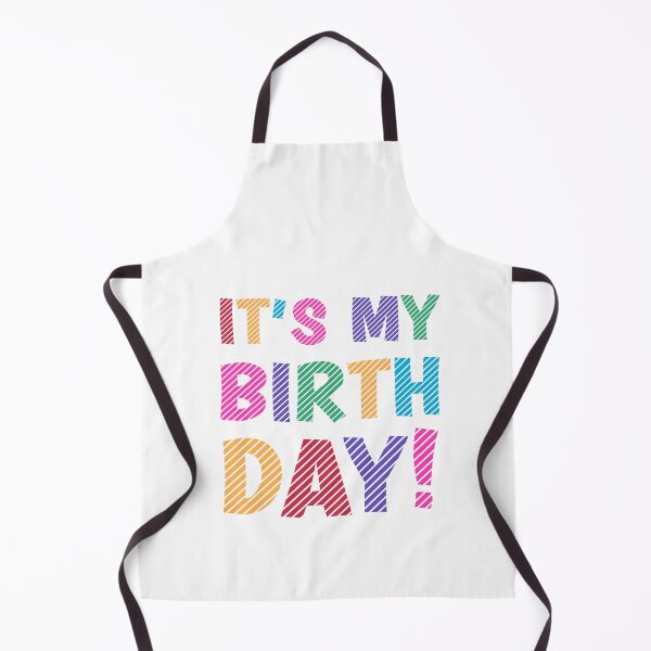 Item preview, It's My Birthday! Happy Birthday Party Team Bday Colorful Letter Print Cute T-shirt designed and sold by AUAINO.
