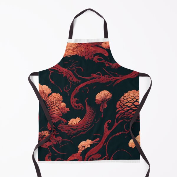 Item preview, Red on Black Poster, Eastern Style designed and sold by Shr00mDesign.
