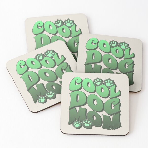 Item preview, Green Cool Dog Mom, Great Slogan For All Moms Who Own A Dog designed and sold by TrulyEpoque.