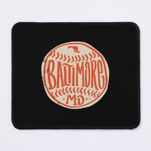 Item preview, Hand Drawn Baseball for Baltimore with custom Lettering- Limited Edition | Perfect Gift designed and sold by claowendy.