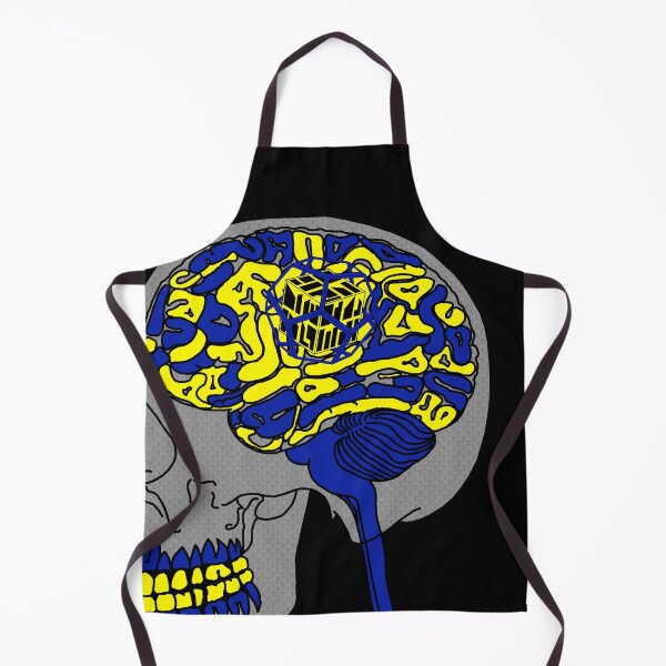 Item preview, Dodecahedron Yellow&Blue Brain Damage designed and sold by createVisions.