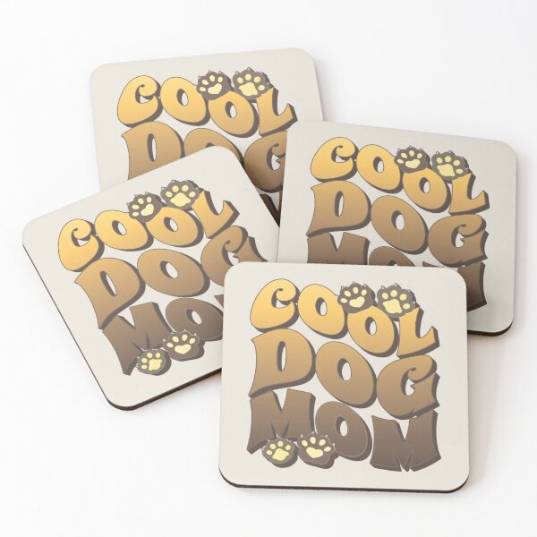 Item preview, Golden Brown Cool Dog Mom, Great Slogan For All Moms Who Own A Dog designed and sold by TrulyEpoque.