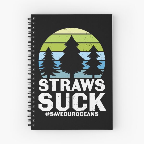 Item preview, Straws Suck #SaveOurOceans designed and sold by proearth2022.