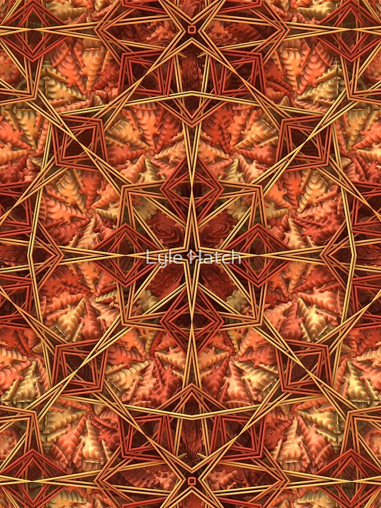 Thumbnail 3 of 3, Scarf, Pattern Over Pattern designed and sold by Lyle Hatch.