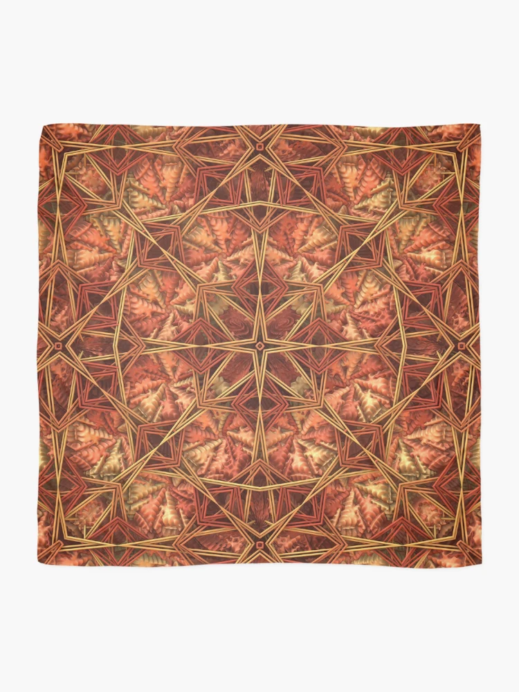 Thumbnail 2 of 3, Scarf, Pattern Over Pattern designed and sold by Lyle Hatch.
