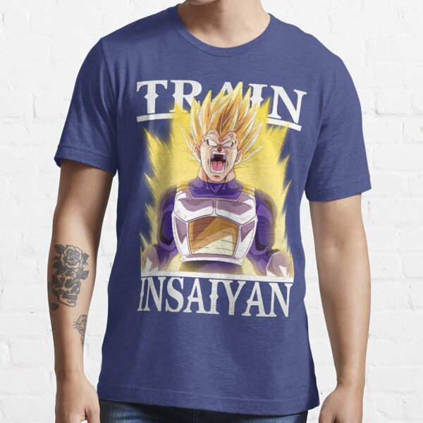 Tren Insaiyan Angry Vegeta Super saiyan (Mi Bulma) Camiseta esencial