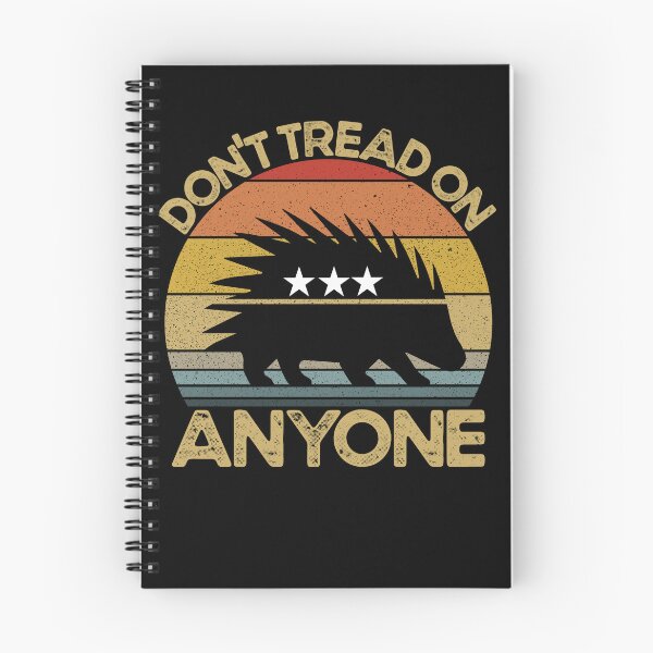 Item preview, Don't Tread On Anyone Porcupine Retro Libertarian Gear designed and sold by DynamicDesign.
