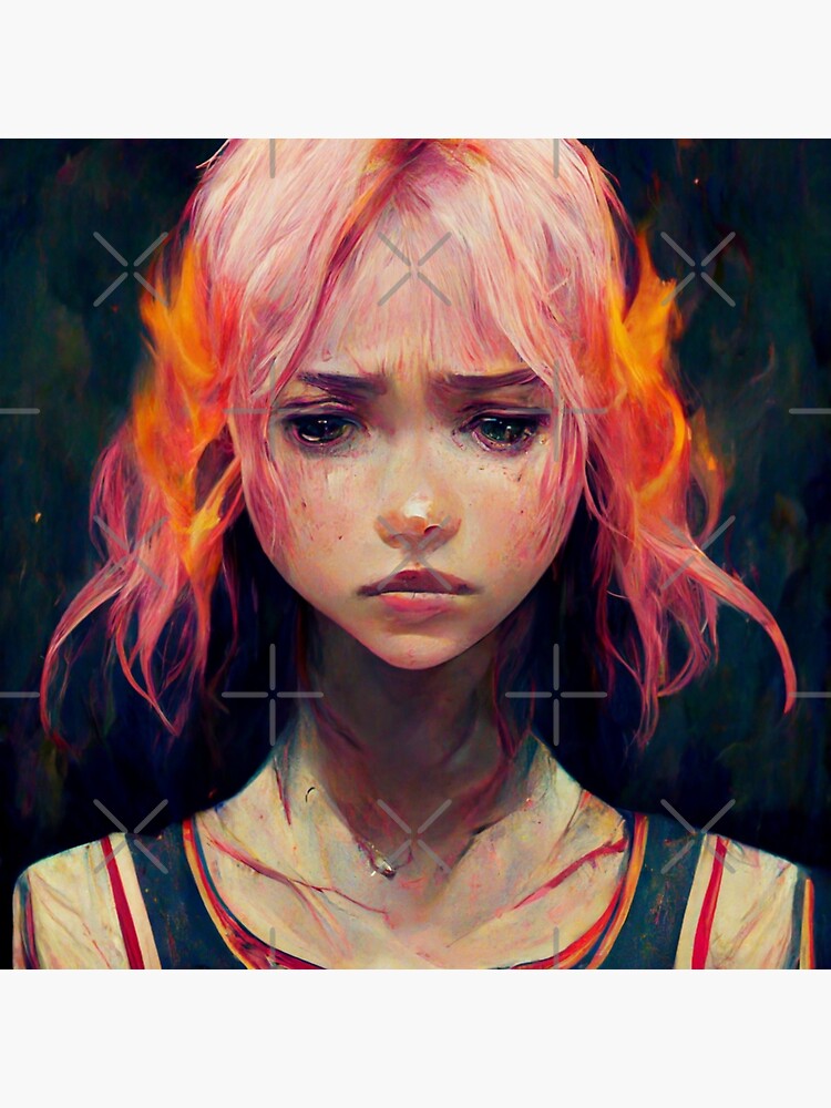 "Girl on Fire" Poster for Sale by CleverShots Redbubble