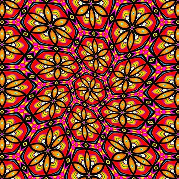 Artwork thumbnail, Picture flower pattern by Patternflower