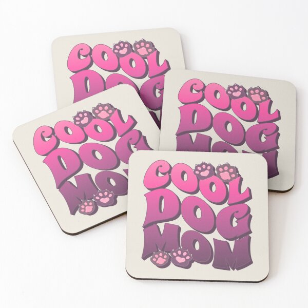 Item preview, Pink Cool Dog Mom, Great Slogan For All Moms Who Own A Dog designed and sold by TrulyEpoque.