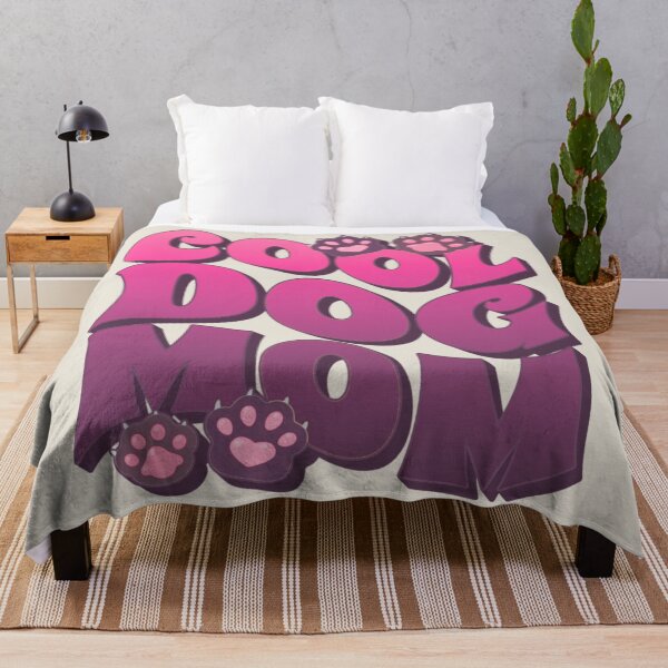 Item preview, Pink Cool Dog Mom, Great Slogan For All Moms Who Own A Dog designed and sold by TrulyEpoque.