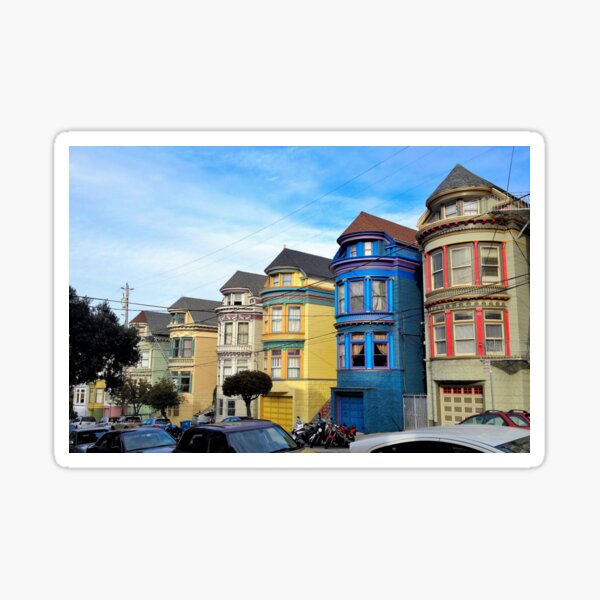 Victorian Houses Sticker
