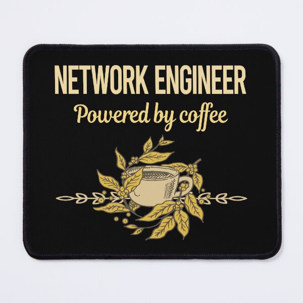 Item preview, Powered By Coffee Network Engineer designed and sold by trinayolkcelia.