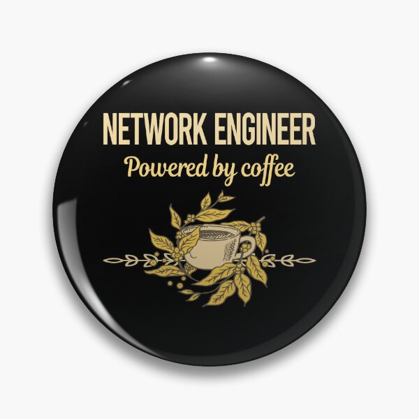 Item preview, Powered By Coffee Network Engineer designed and sold by trinayolkcelia.