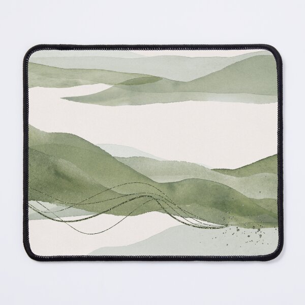 Item preview, Sage Abstract Landscape designed and sold by simplydesignart.