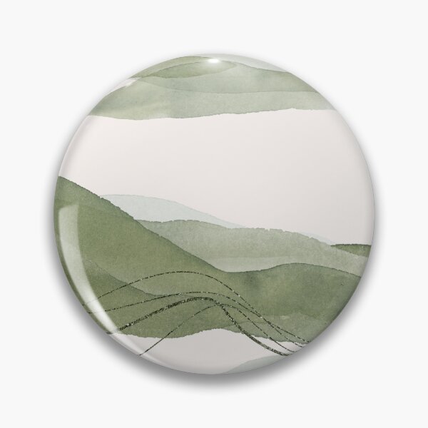 Item preview, Sage Abstract Landscape designed and sold by simplydesignart.