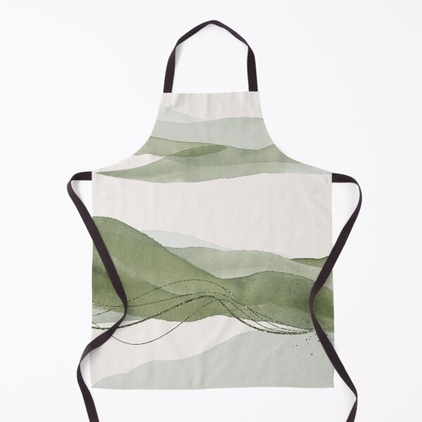 Item preview, Sage Abstract Landscape designed and sold by simplydesignart.